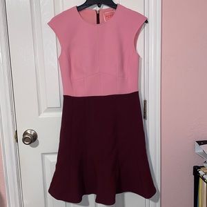 Kate spade color block dress. Never worn and is in good condition.